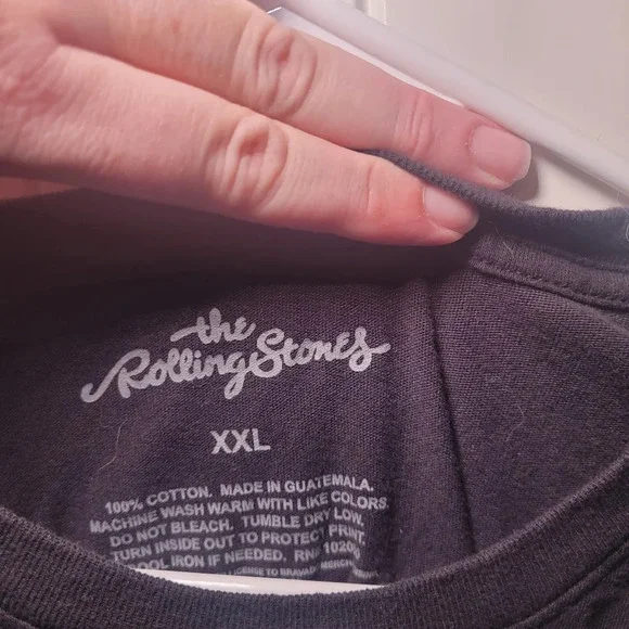 Rolling stone 1975 us tour 100% cotton XXL - Picture 2 of 3